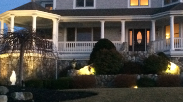 South Shore landscape lighting Norwell, MA